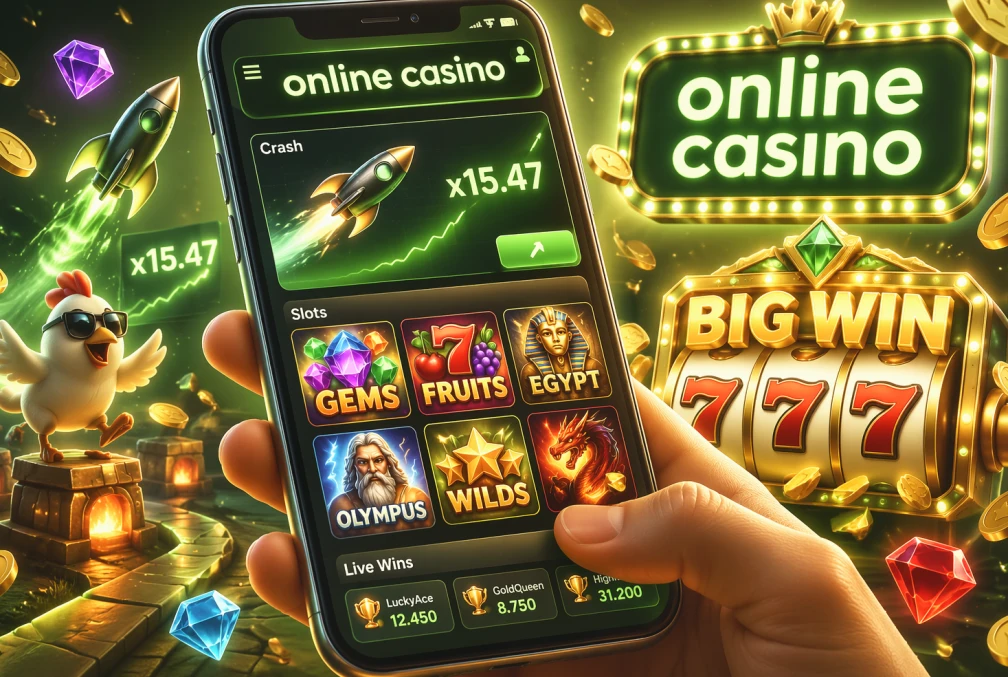 Crash-game met oplopende multiplier op een telefoonscherm bij Starzino